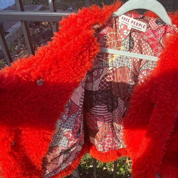 Free People Lena Teddy Jacket NWT - Picture 5 of 9